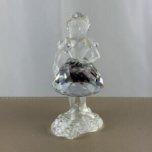 Swarovski Crystal Red Riding Hood Figurine Retired #191695 No Basket